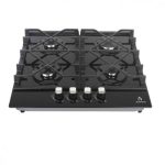 SUPRA PARRILLA DE GAS 4Q CRI TEMPL NEGRO