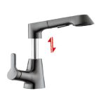 ONSUN MONOMANDO RETRACTIL GRIS P/FREG