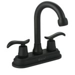 SOLVEX MEZCLADORA 4? P/LAVABO NEGRO 40103