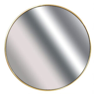 CASA BLANCA ESPEJO REDONDO 60*60 DORADO