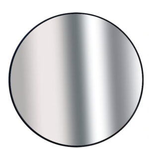 CASA BLANCA ESPEJO REDONDO BORDE NEGRO MATE 60CM