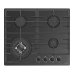 NUUR PARRILLA 4Q VIDRIO TEMPLADO MATE