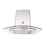 SUPRA CAMPANA DE CRISTAL CURVO DE 60cm