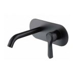 COHEVA MONOMANDO A MURO LAVABO NEGRO