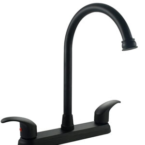 SOLVEX MEZCLADORA PARA FREGADERO NEGRA